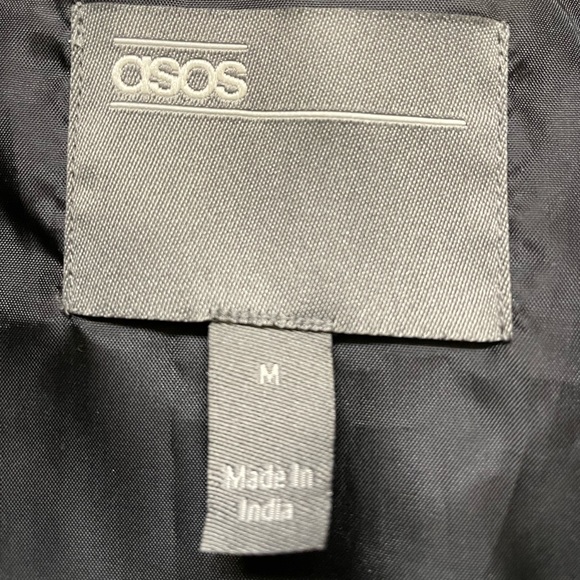 ASOS Leather Racer Jacket - Picture 2 of 7